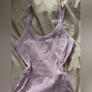 This is a light purple marshalls tank top in a size XS!